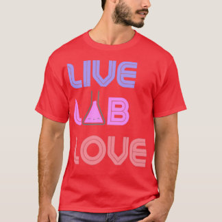 T-shirt Live LAB Love 1