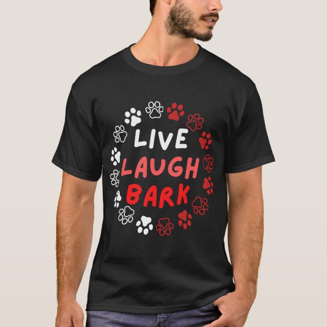 T-shirt Live laugh abok.b (Devant)