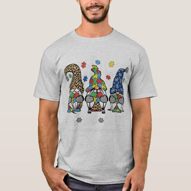 T-shirt Live Love Acceptez la conception de Sensibilisatio (Devant)