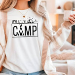 T-shirt Live Love Camp Moderne Simple Camping Extérieur<br><div class="desc">Live Love Camp Modern Simple Outdoor Camping Le T-Shirt féminin présente le texte "Live Love Camp" dans une typographie de script moderne accentuée d'étoiles et d'une caravane. Parfait pour ceux qui aiment le camping comme cadeau pour elle pour anniversaire, Noël, Fête des Mères, meilleurs amis, soeurs et plus. Conçu par...</div>