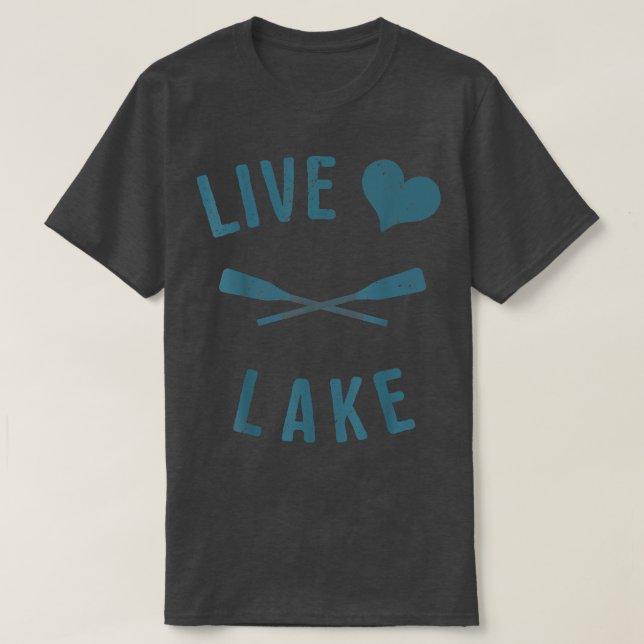 T-shirt Live Love Lake (Design devant)