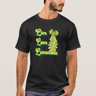 T-shirt Live Love Lemonade pour un Stand Boss Lemonade