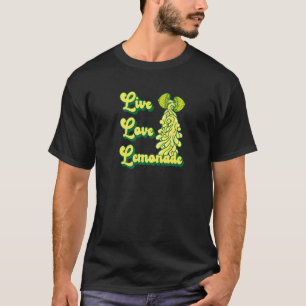 T-shirt Live Love Lemonade pour un Stand Boss Lemonade