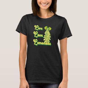 T-shirt Live Love Lemonade pour un Stand Boss Lemonade