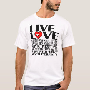 T-SHIRT LIVE LOVE PITCH PARFAIT