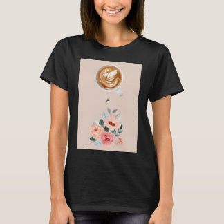 T-shirt (Live On) Café & Fleurs