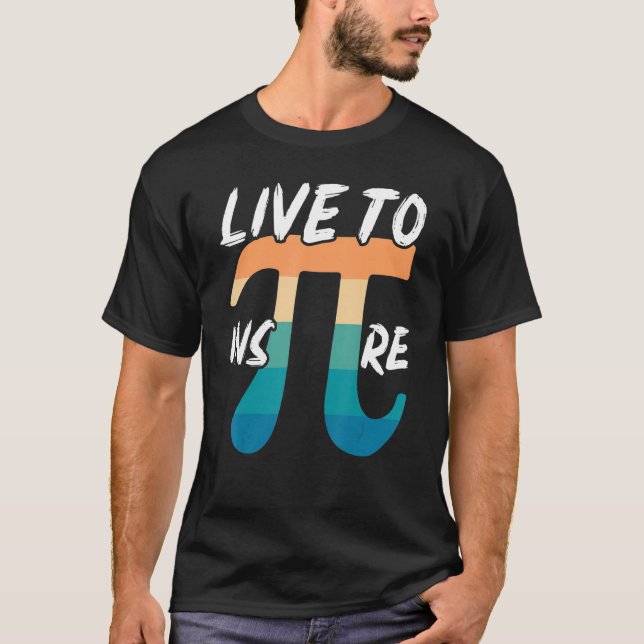 T-shirt Live Pour Inspirer Math Math Enseignant Mathématic (Devant)