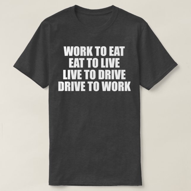 T-shirt Live To Drive 2 (Design devant)