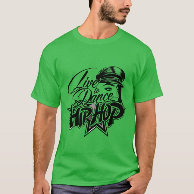 T-shirt LIVEO DANSE HIP HOP garçon (Devant)