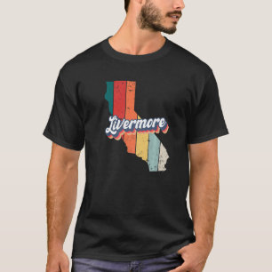 T-shirt Livermore City Retro Vintage Hometown Californie P