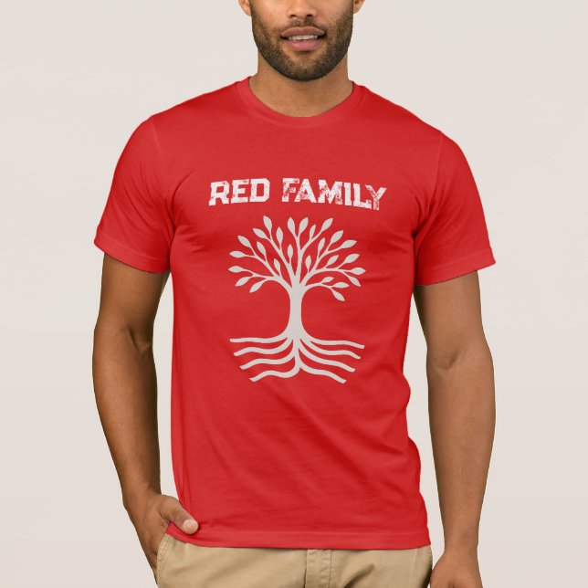 T-shirt Liverpool Red Family Bella+Canvas Jersey Short (Devant)