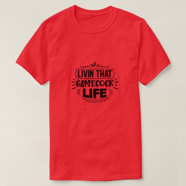 T-shirt Livin cette vie de jeu01 (Design devant)
