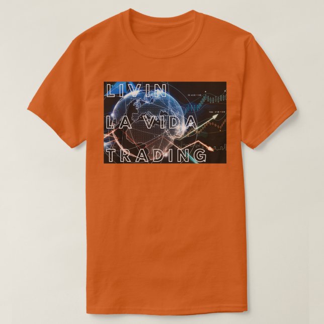 T-shirt Livin La Vida Commerce (Design devant)