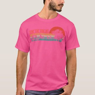 T-shirt Livin The Van Life Retro Motorhome Camping