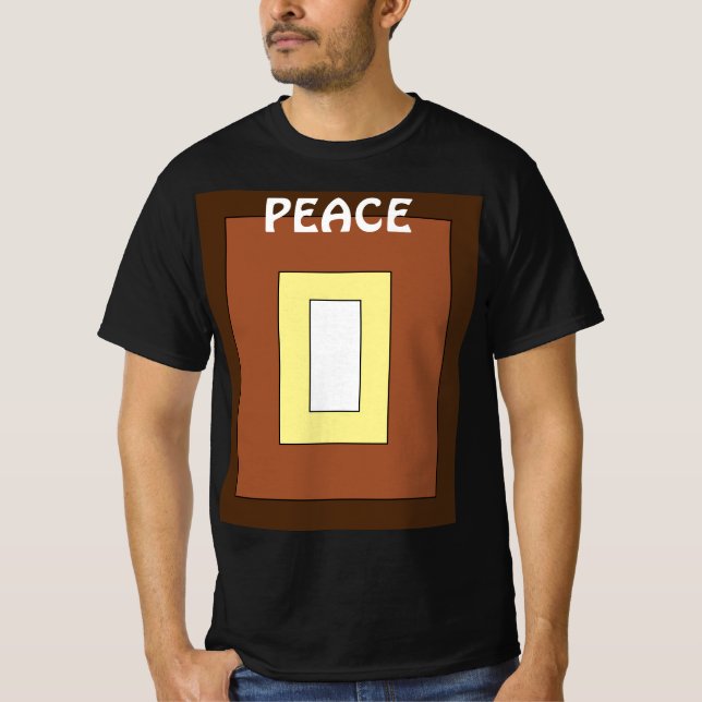 T-shirt Living in Peace- Racial Harmony 2:  (Devant)