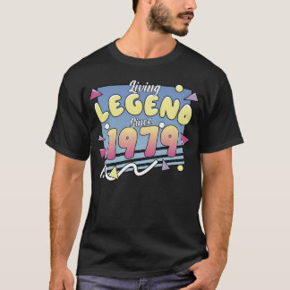 T-shirt Living Legend Since 1979 80shemed Birthday gift
