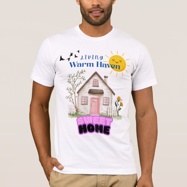 T-Shirt Living Warm Heaven – Vibrations Douces de  (Devant)