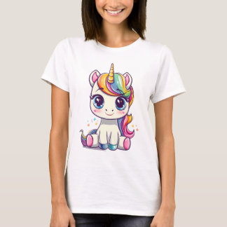 T-shirt LIVIYA - Rainbow Unicorn
