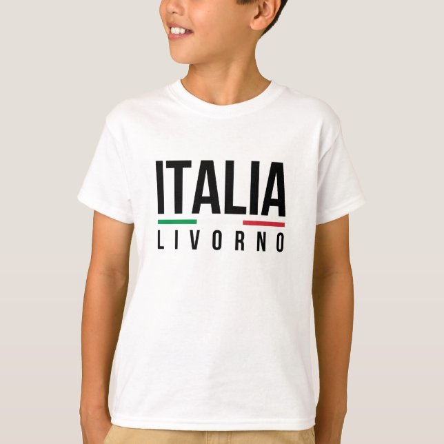 T-shirt Livourne Italie (Devant)