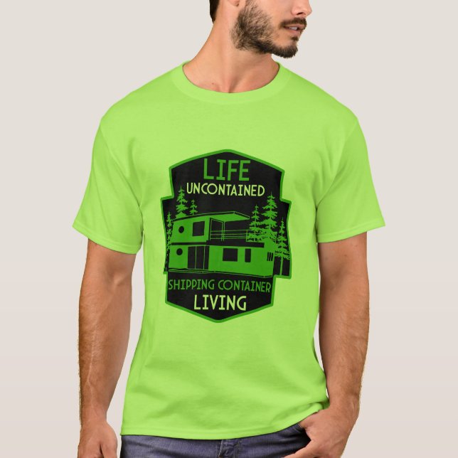 T-shirt Livraison Conteneur Home (Devant)