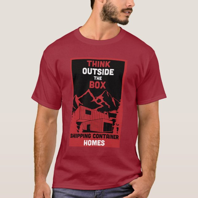T-shirt Livraison Conteneur Home (Devant)