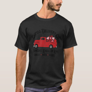 T-shirt Livraison Cupide Co Apportant Charges D'Amour Vale