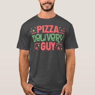 T-shirt Livraison De Pizza Conception De Type Pour Les Ama