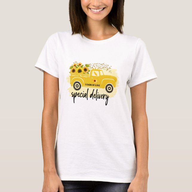 T-shirt Livraison spéciale (Devant)