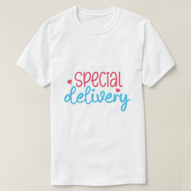 T-shirt Livraison spéciale drôle  (Design devant)