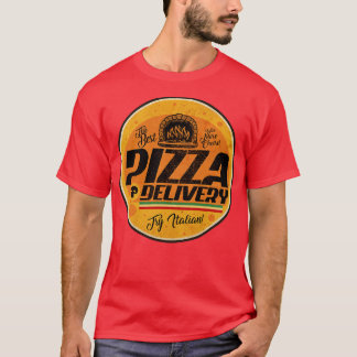 T-shirt Livraison vintage de pizza