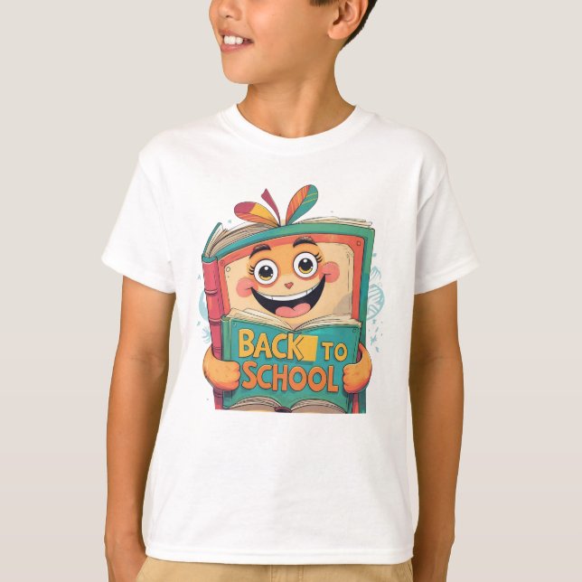 T-shirt Livre à l'école - Fun & Playful Back-to-School T-S (Devant)