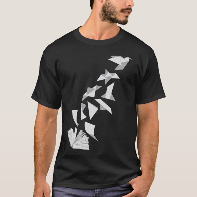 T-shirt Livre à Oiseau (Devant)