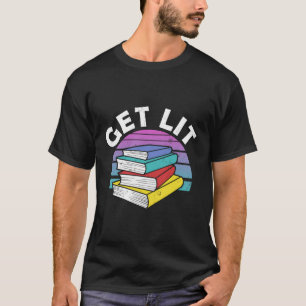 T-shirt Livre Cadeau Obtenir Lit Littéraire Cadeau Livre P