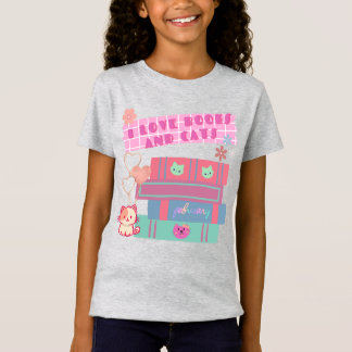 T-Shirt Livre Coquette - Amoureux de chats 2026- Coupe gir