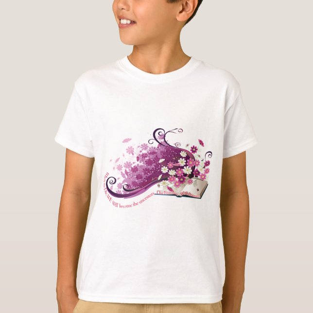 T-shirt Livre d'ancêtres (Devant)
