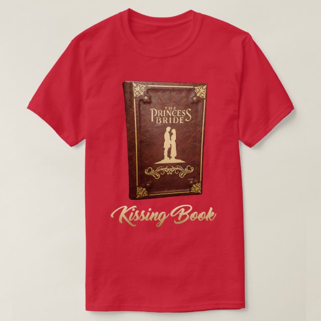 T-shirt Livre de baisers de mariée (Design devant)