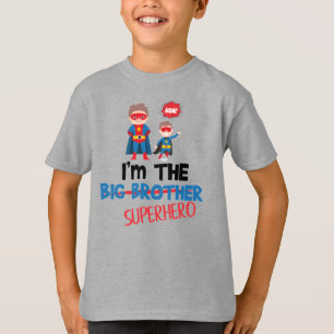 T-shirt Livre de bande dessinée grand frère superhero li'l