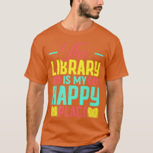 T-shirt Livre de bibliothèque Citation de l'amant livre li