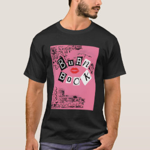 T-shirt Livre De Brûlage Moyenne Avec Les Plastiques