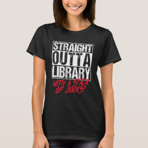 T-shirt Livre de la bibliothèque Orcas Stright Outta