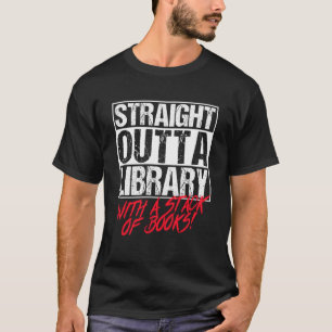 T-shirt Livre de la bibliothèque Orcas Stright Outta