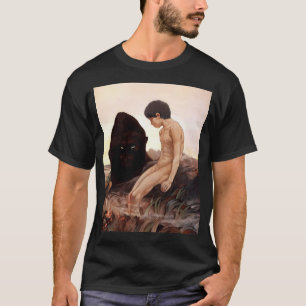 T-shirt Livre De La Jungle - Bagheera De Mowgli - Detmold