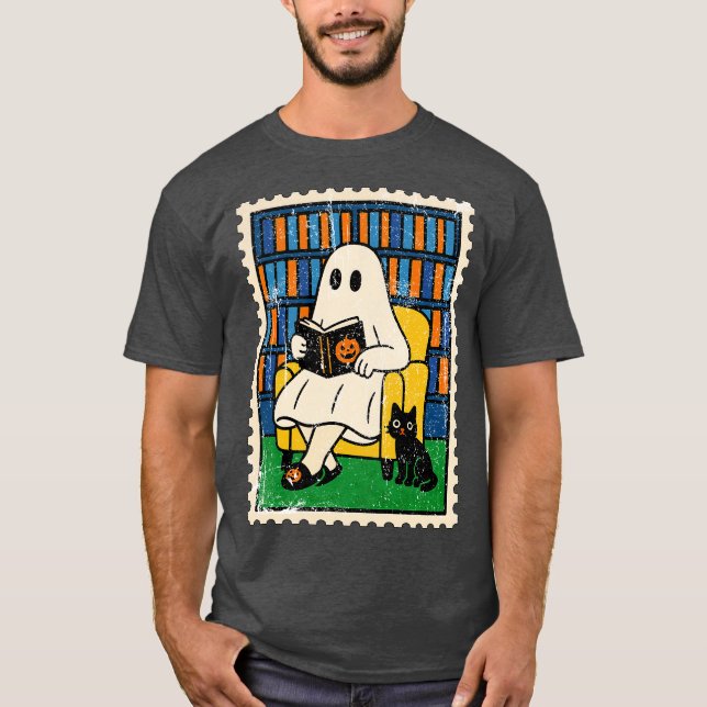 T-shirt Livre de lecture Ghost (Devant)
