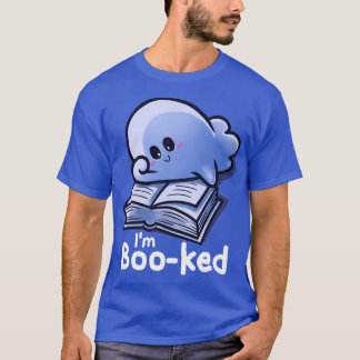 T-shirt Livre de lecture Ghost Ghosts Livres Halloween R