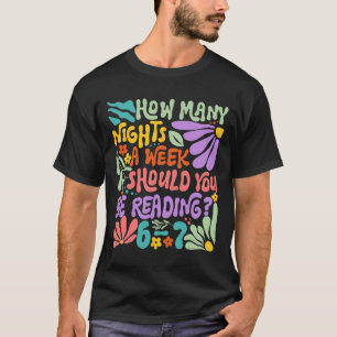 T-shirt Livre de mème drôle de lecture six sept amoureux d