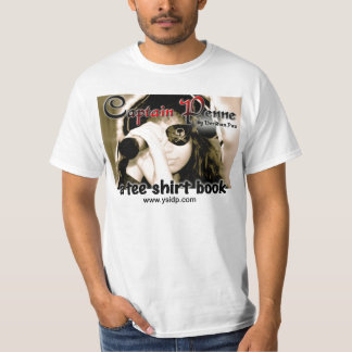 T-shirt Livre de tee - shirt de capitaine Penne