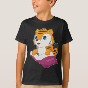 T-shirt Livre de tigre