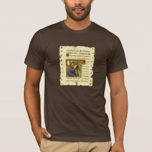 T-shirt Livre d'heures Manuscrit médiéval
