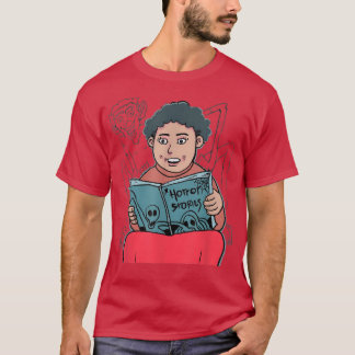 T-shirt Livre d'horreur Femme Graphisme Nouveauté True Tee