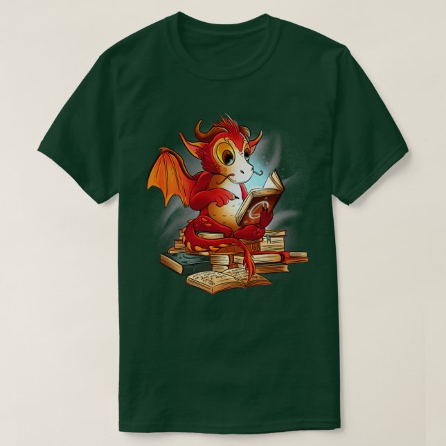 T-shirt Livre Dragon (Design devant)